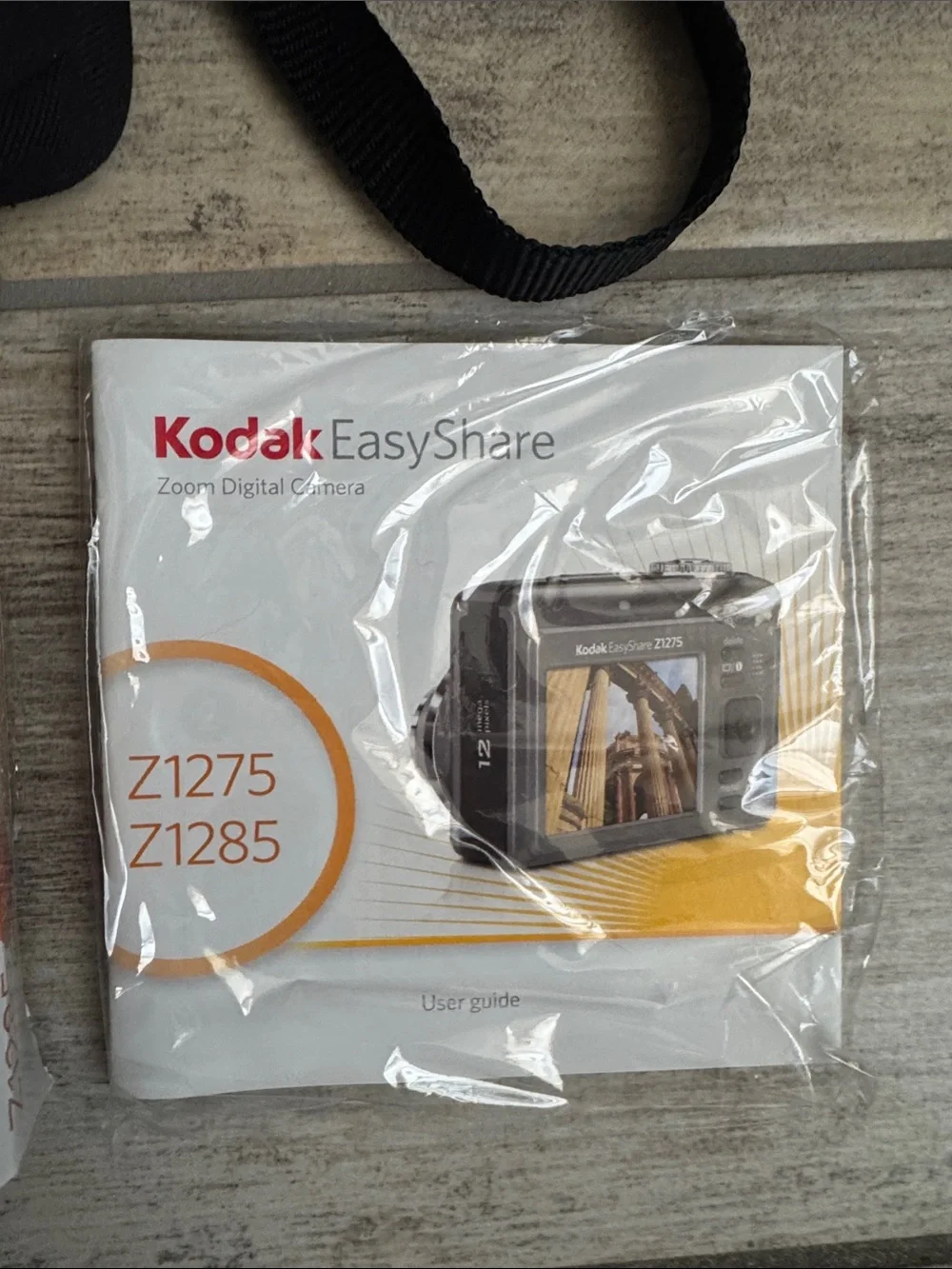 Kodak Black Digital Camera with Black Carrying Pouch and Box